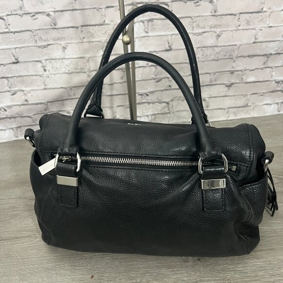 Authentic Michael Kors Black Pebbled Leather Weston Shoulder Bag - Picture 2 of 6